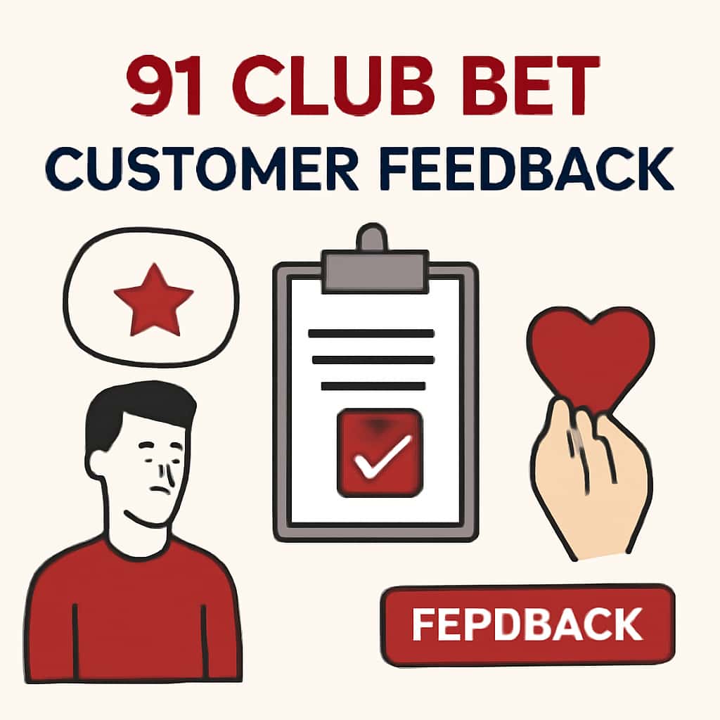 An educational diagram related to 91 Club Bet Customer Feedback.