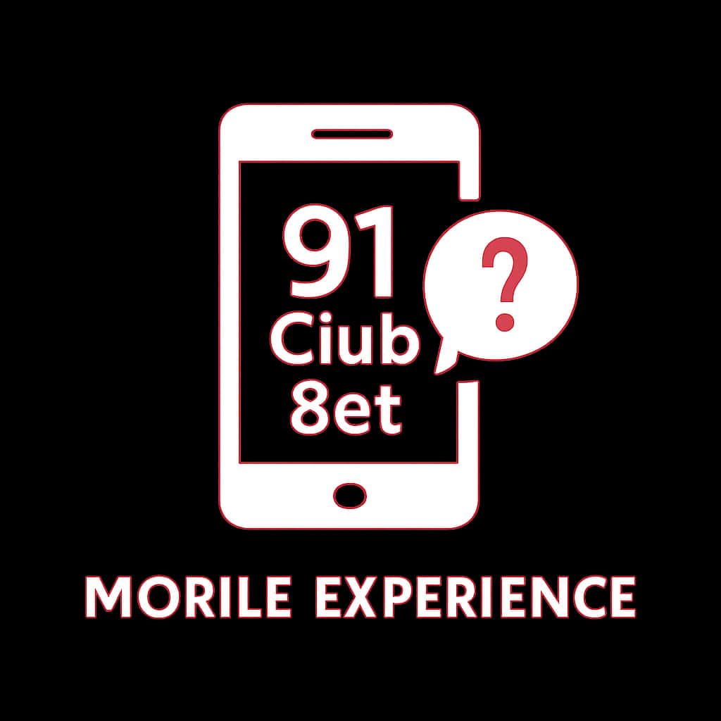Icon representing the 91 Club Bet Mobile Experience.