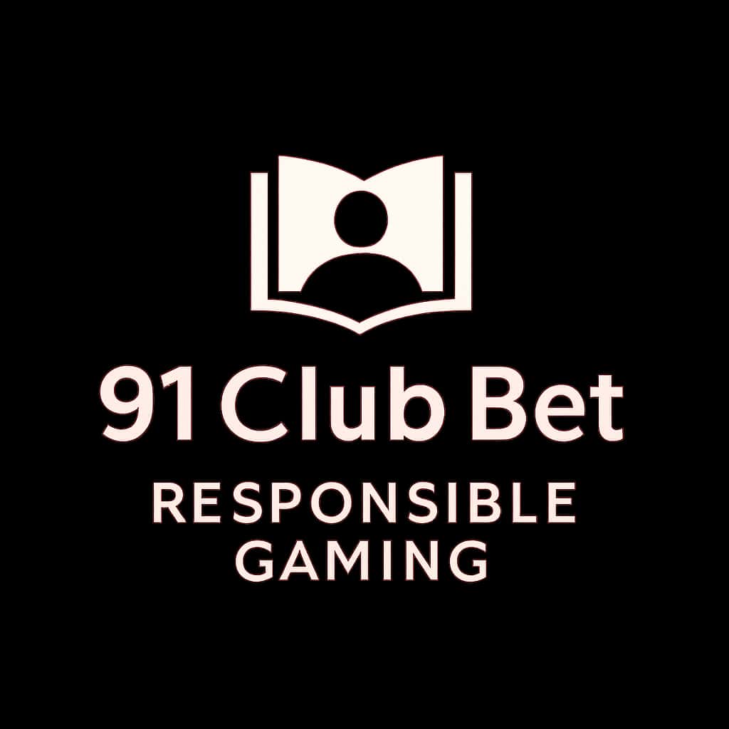 A badge representing responsible gaming practices at 91 Club Bet.