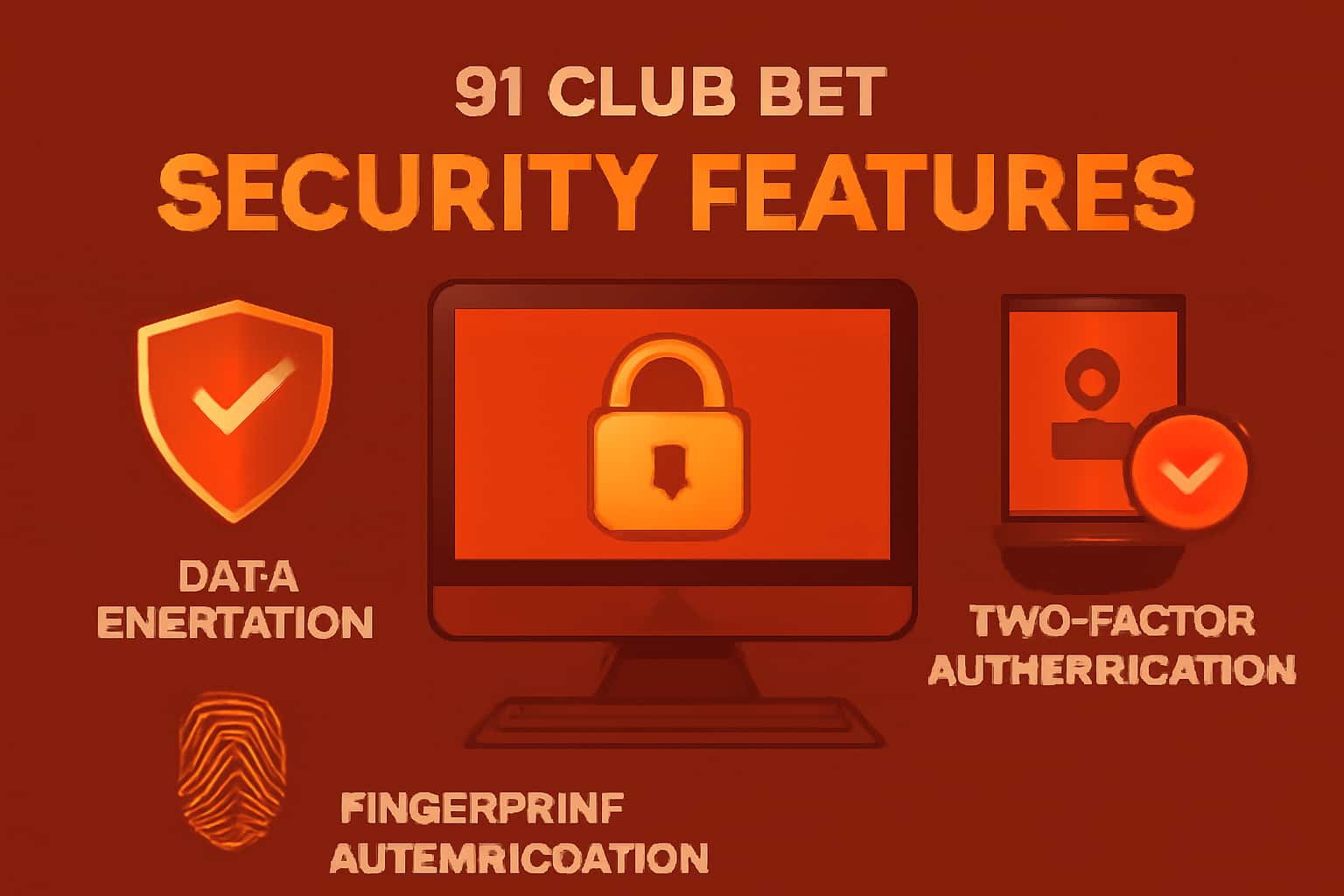 Informational scene showcasing security features of 91 Club Bet.