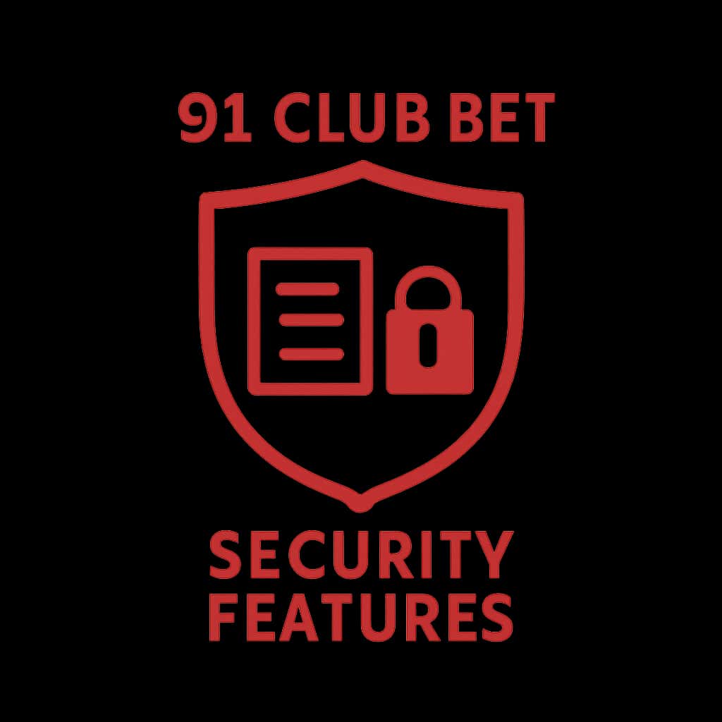 Icon representing security features of 91 Club Bet.