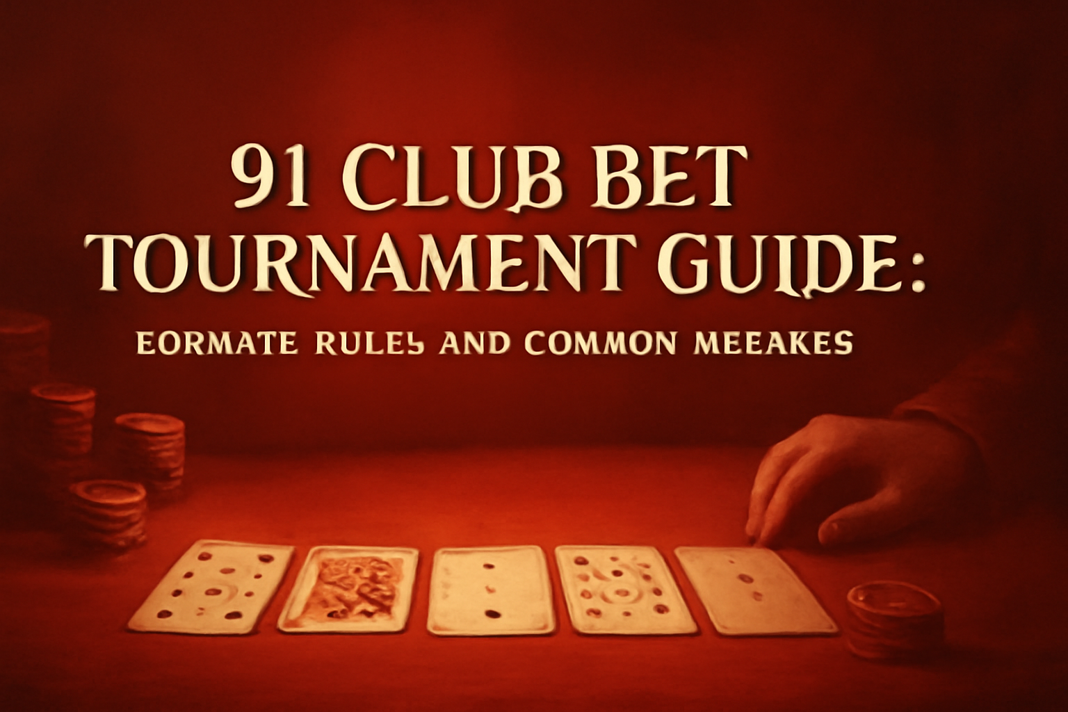 A visual representation of 91 Club Bet Strategy Tips in a professional setting with the text prominently displayed.