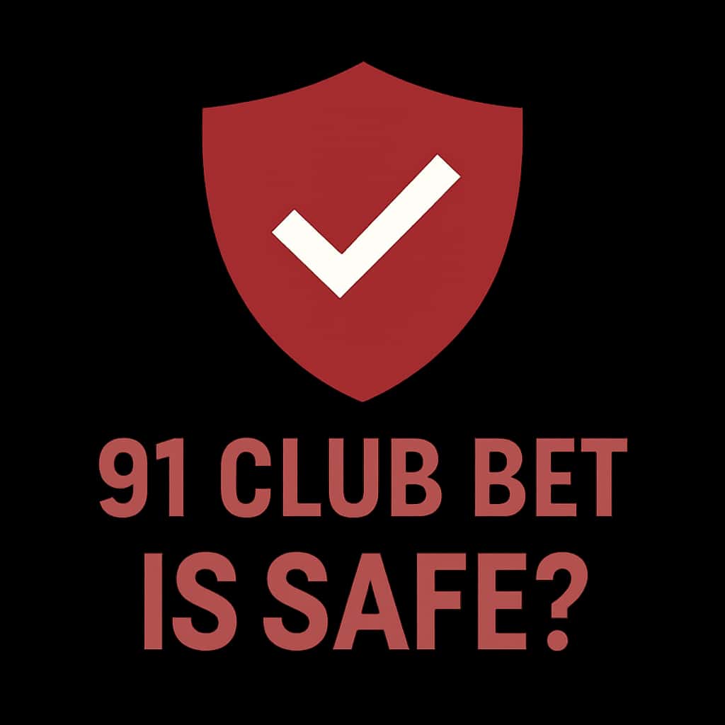 Icon representing safety features of 91 Club Bet.